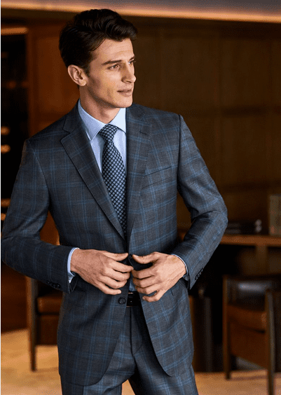 Dormeuil custom suits nyc